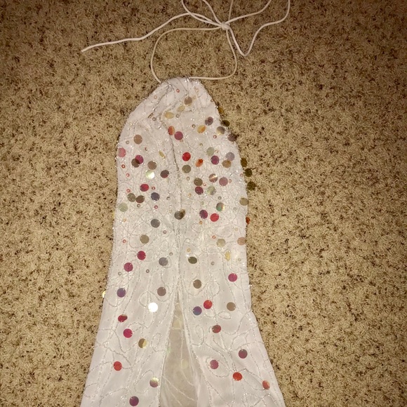 2 pc Sequin skirt and halter top - Picture 5 of 7